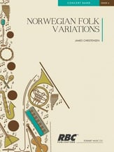Norwegian Folk Variations Concert Band sheet music cover